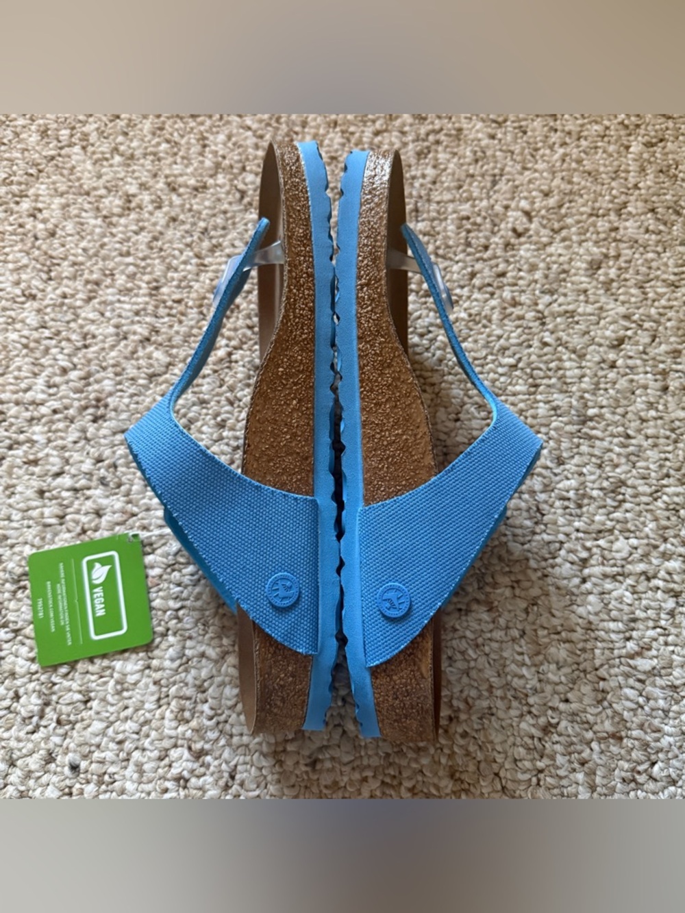 NWT Birkenstock Gizeh Vegan Thong Sandals Size US 9/EU 40 - Picture 3 of 5